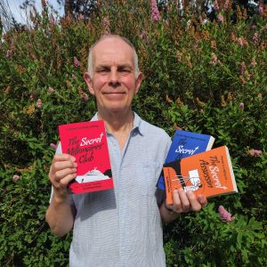 Me with my books